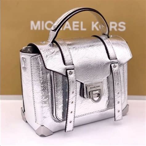 sac michael kors pas cher|michael kors manhattan silver bag.